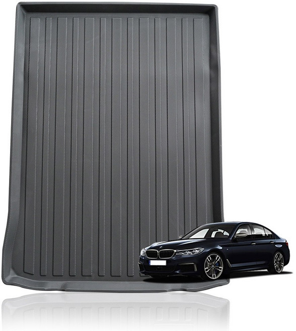 바이오카매트 BMW/5시리즈 (G30) 카본 3D 트렁크 매트, 카본3D_G30(가솔린/디젤)(17.2~20.09), BMW, BMW