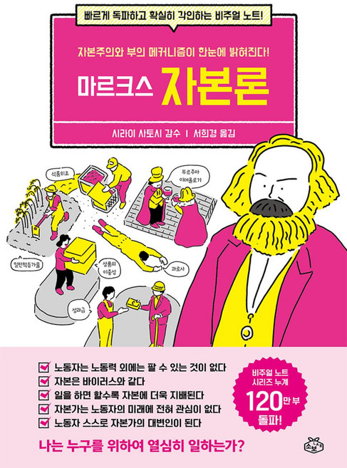 마르크스 자본론:자본주의와 부의 메커니즘이 한눈에 밝혀진다!, 마르크스 자본론, 시라이 사토시(저) / 서희경(역), 소보랩, 시라이 사토시 감수/서희경 역