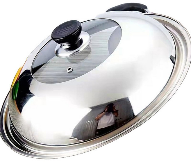 냄비뚜껑 스테인리스 40CM 24CM PLUS 실리트 덮개 엔도상사 25CM 일본 인덕션, 콤비캡40cm, 1개