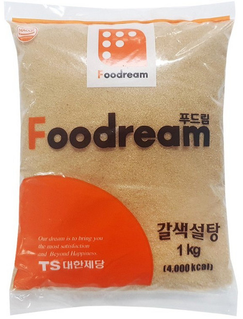 대한제당 푸드림 갈색설탕 1kg 황설탕 중백 노랑설탕, 12개
