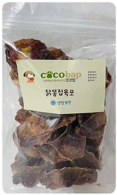 다이어트 닭똥집육포(대용량100g), 1개