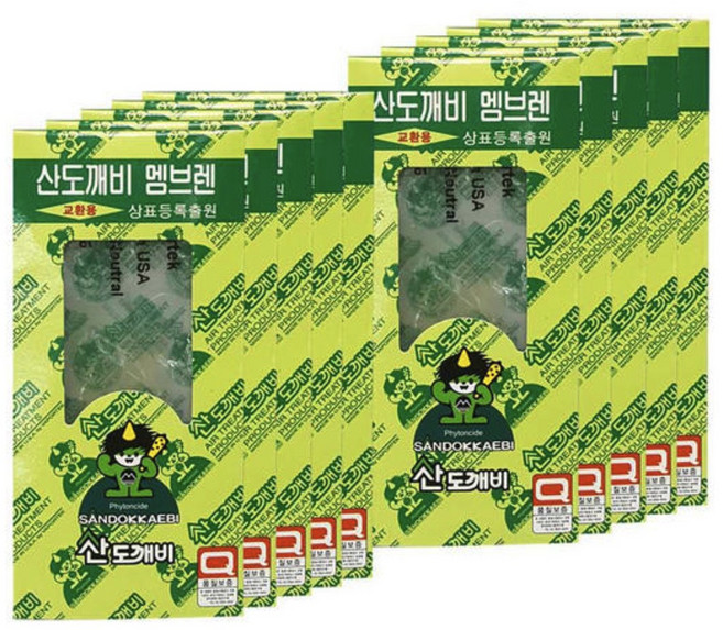 산도깨비 멤브렌 리필 방향제 x 10개입 휘튼치드, 10개, 오리지날/산림향