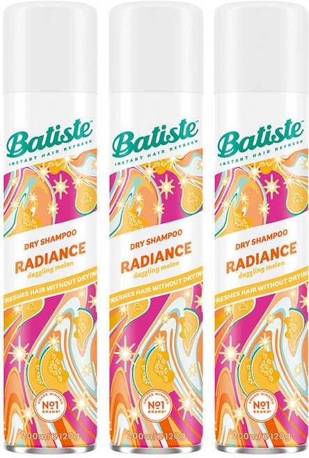 Batiste 芭緹絲 乾洗髮 閃耀光芒, 3件, 200ml