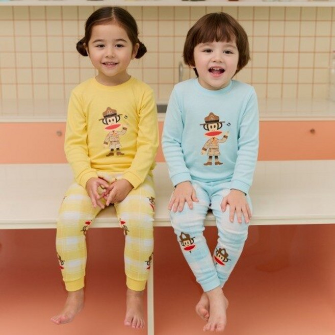 아이숲 폴프랭크 캠프 30수 후라이스실내복(3color)