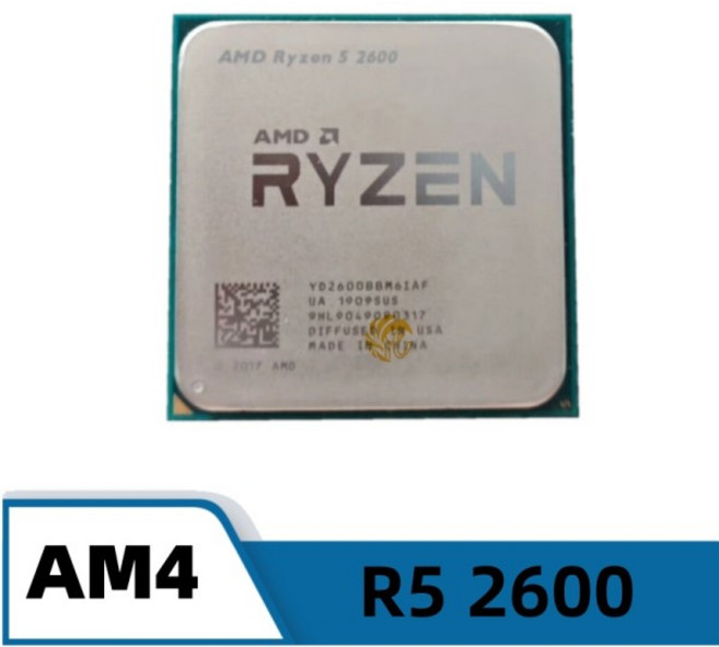 R5 2600 라이젠 3.4GHz 6코어 12스레드 CPU YD2600BBM6IAF 소켓 AM4