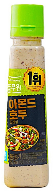 풀무원 아몬드 앤 호두 드레싱, 225g, 2개