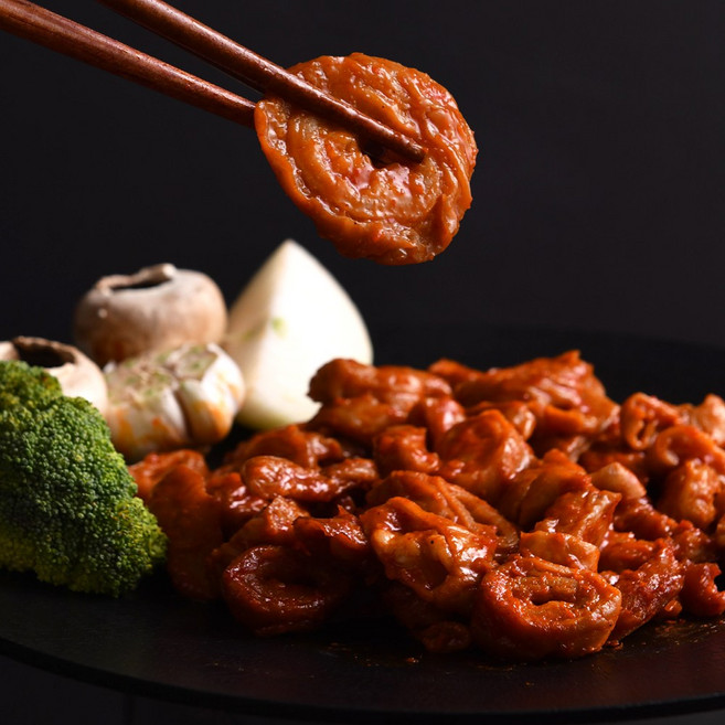 전자렌지 2분 OK 참나무 곱창 양념 닭목살 막창 매운 닭발 200g 반찬 술안주용, 05.직화벌집돼지껍데기200g, 1개