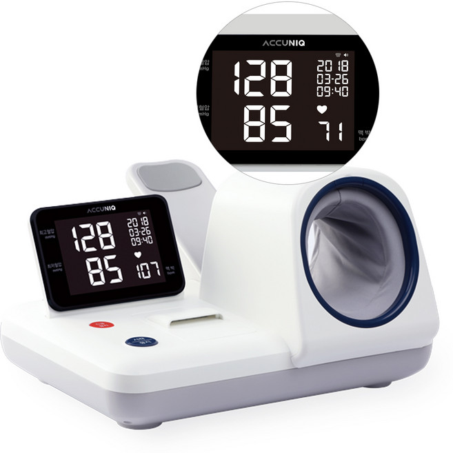 없음 [셀바스] 병원용 혈압계 ACCUNIQ BP210 - 프린터(무), 1개