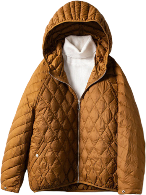 추동 여성 패딩가오리핏 박시 경량 패딩 점퍼 9B158