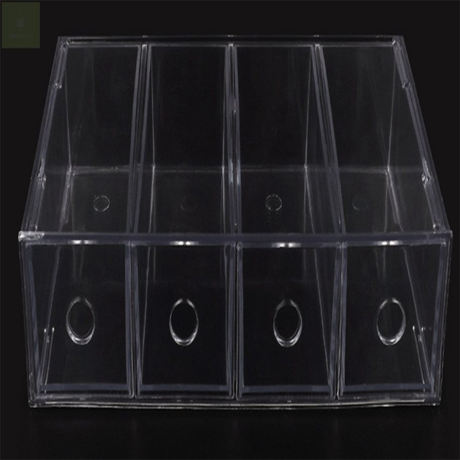 더초이스토어 투명 4칸 서랍형 정리함 수납정리함