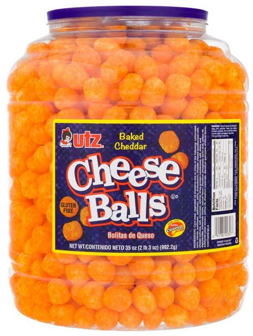 UTZ 치즈 볼, 993g, 2개