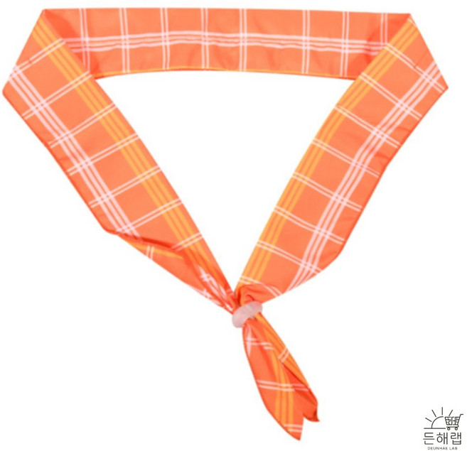 [온비랩] 쿨 스카프 분홍색 넥아이스 쿨링넥밴드, FREE 하늘