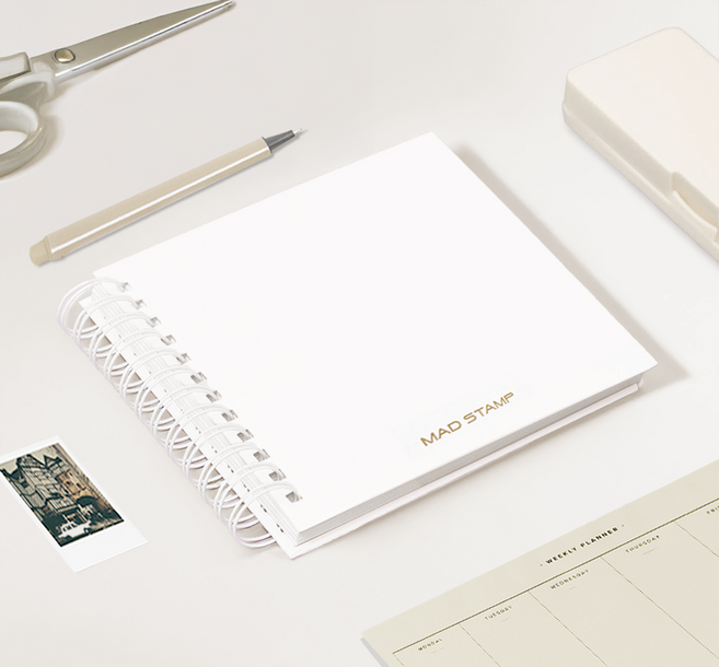 매드스탬프 키치 포토앨범 프로, 화이트, 30매