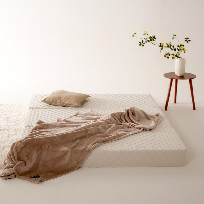 하바나의아침 솔리드 3단 접이식 매트리스