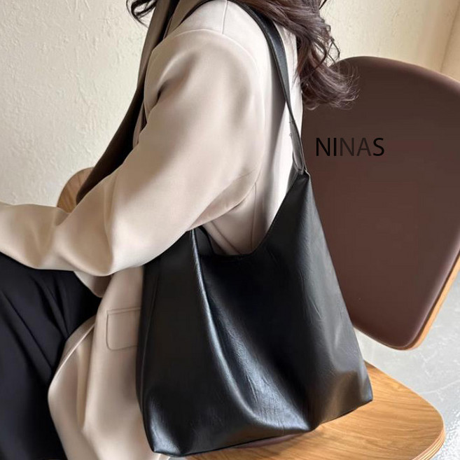 가죽 빅사이즈 숄더백 쇼퍼백 인조 데일리백 대용량