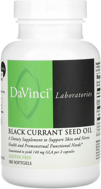 프리미엄상품 DaVinci Laboratories 블랙커런트씨오일 소프트젤 180정(소프트젤 1정당 500mg) 부모님챙기세요, DaVinciLaboratories블랙커런트씨오일소프트, 1개, 180정