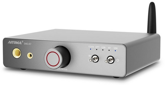 AIYIMA DAC-A7 Bluetooth 5.4 3.5mm+6.35mm Bluetooth LDAC aptX-HD aptX AAC SBC 24bit 디코드
