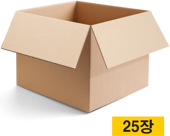 박스왕 종이 이사 박스, 25개