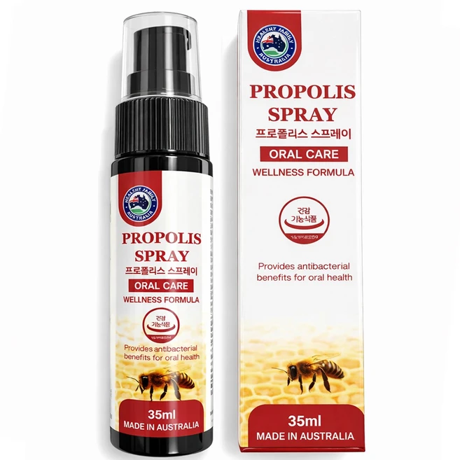 호주 헬씨패밀리 프로폴리스 스프레이, 1개, 35ml - 쿠팡