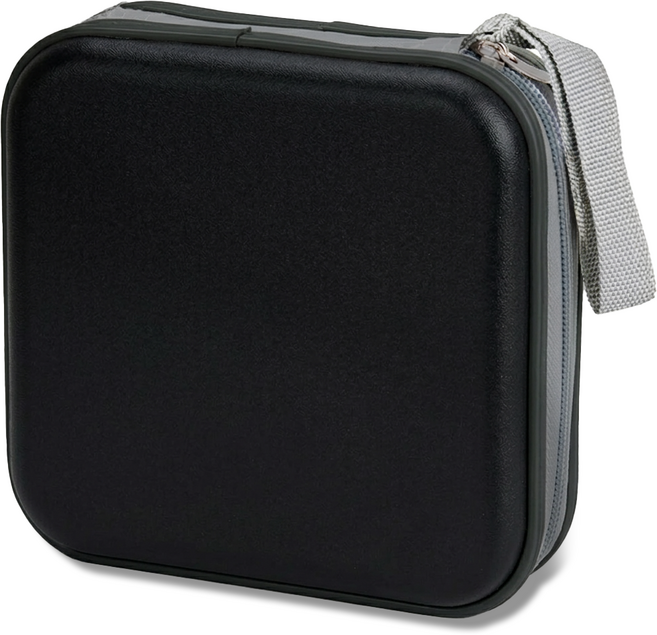 셀렉디 CD 보관함 케이스 40매, 1개, 블랙