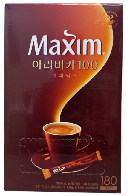 동서식품 아라비카100커피믹스11.8G*180, 11.8g, 180개입, 1개