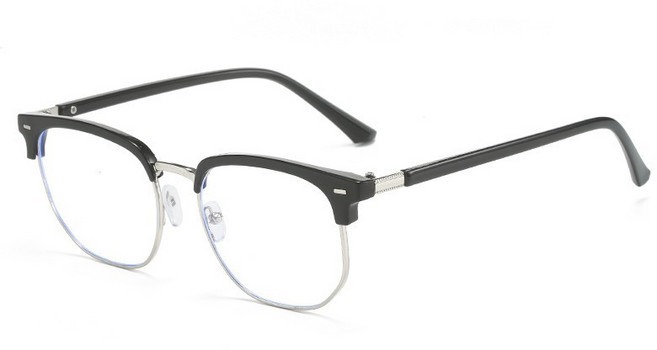 fille 半框眼鏡 斯文理工男 痞帥 平光鏡 時尚眼鏡