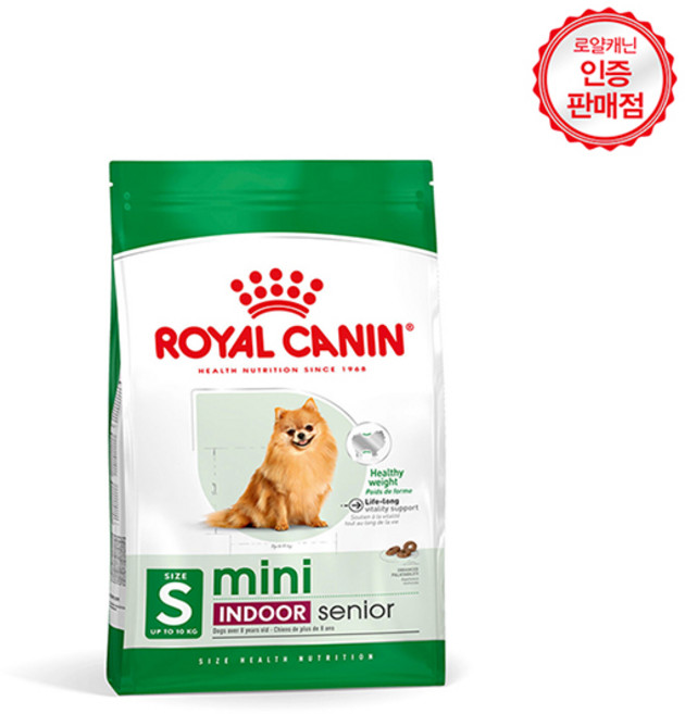 로얄캐닌 강아지사료 독 미니 인도어 시니어 3kg, 1개