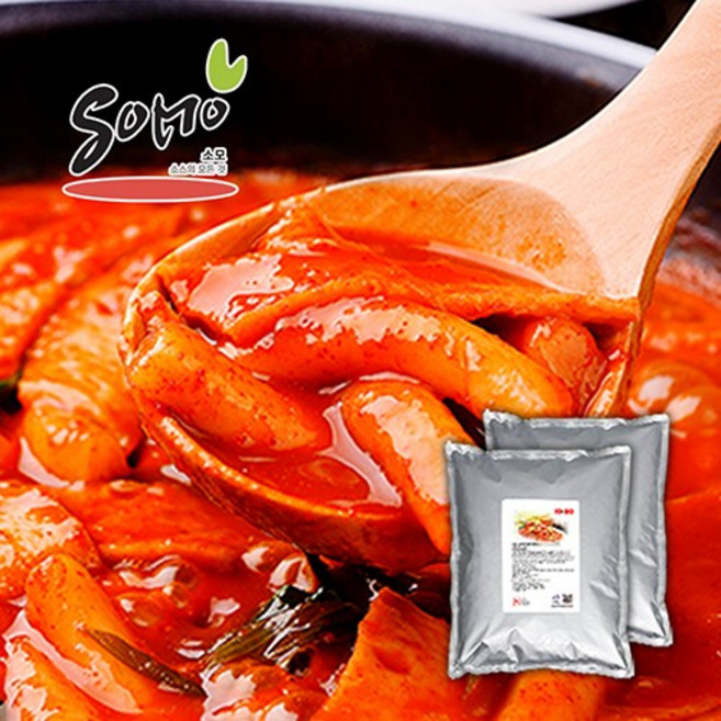 소모 / 멸치 어묵국물 떡볶이 분말소스(E타입) / 3kg(150인분) / 매운맛(맵기 3가지) / E-15호, 1개, 3kg