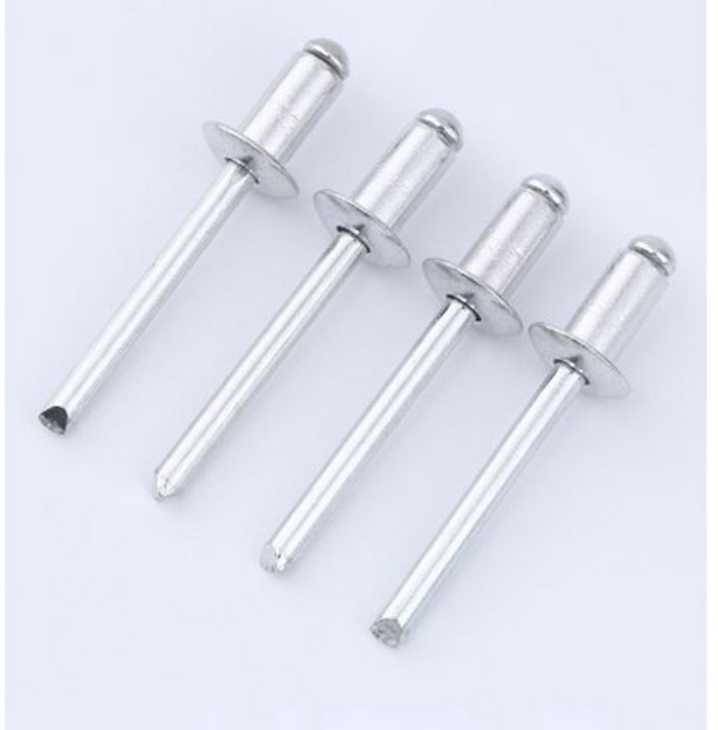 開口型圓頭鋁拉釘, 1個, 鋁拉釘 2.4*10MM(30支一組)