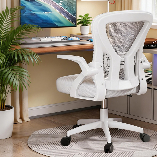 Takata 사무실 학생 메쉬 컴퓨터 의자 경량형 통기성 디자인 WY3Zwt, 그레이