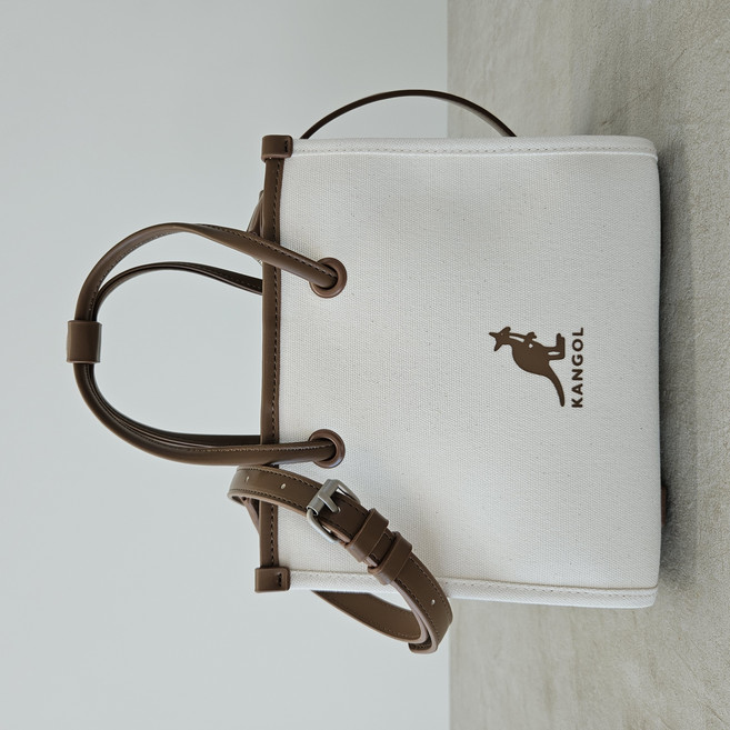 백화점정품 캉골 듀오 캔버스 토트백 ll 3913