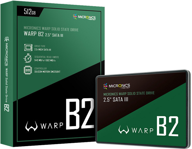 마이크로닉스 WARP B2 SSD 512GB