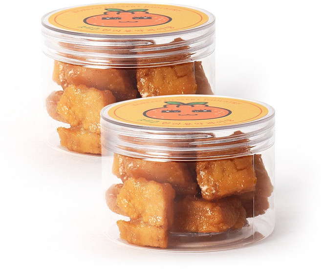 맛이당 제주 한라봉청 한입 수제 미니약과, 2개, 130g