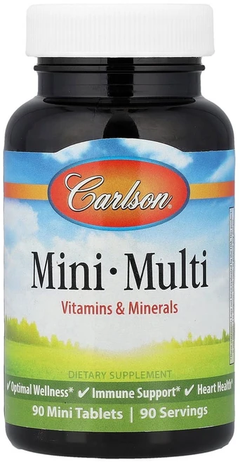 칼슨랩스 미니 멀티 미니 정제 90정, 1개, 1개 - 쿠팡