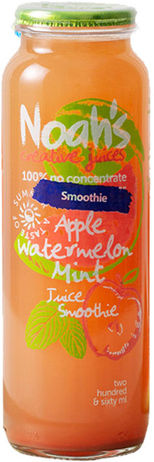 노아주스 사과 워터멜론 민트 주스 스무디 5.5kg, 260ml, 12개