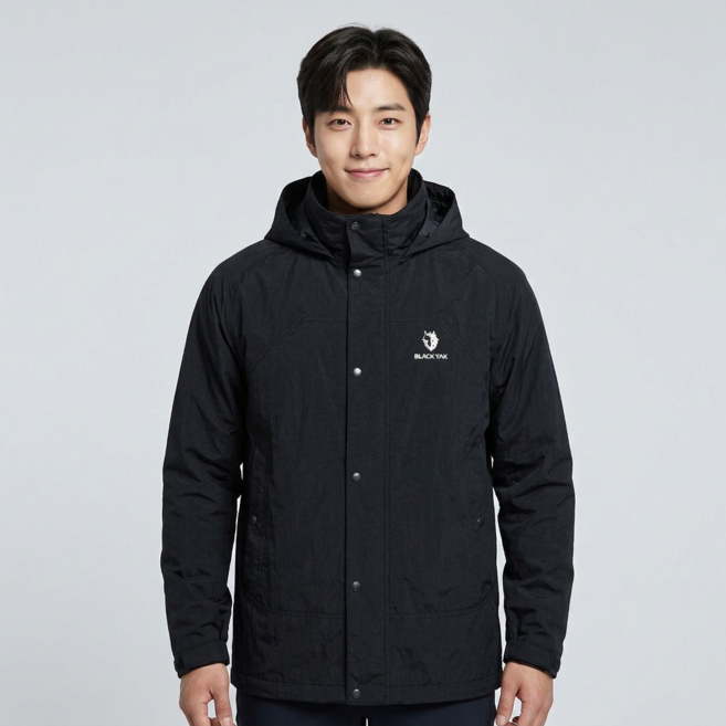 블랙야크 남성 베이직 자켓 경량 후디 간절기 등산 바람막이 [정상가 219 000원]