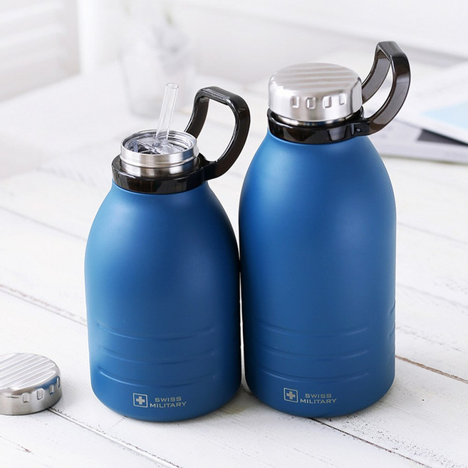 스위스밀리터리 플로우저그1500ml OKK-TKF1500 보온텀블러 보온병, TKF-1500 터키블랙, 1개