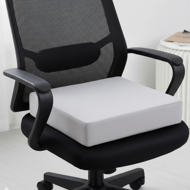 사무실용 고밀도 스펀지 미끄럼방지 패브릭 의자 방석
