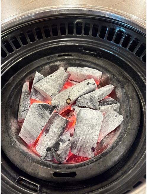 사장님 안심! 튀는 불꽃 0%마이띠유 비장탄 로스타 전용 안튀는 숯, 1개