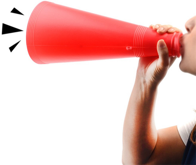 행운몰 응원나팔 30cm 체육대회소품