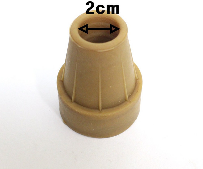 목발용 고무 고무캡 고무패킹 리필용, 2개, 목발생고무