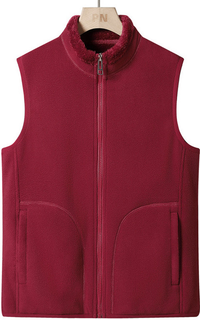 스토리원 여성 양털 플리스 조끼 겨울 방한 경량 베스트 WM-FWOT014