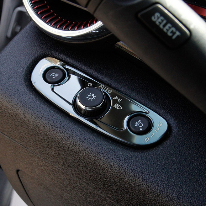 트랙스 크로스오버 라이트 미등 조절 스위치 포인트 몰딩 호환 용품, 트랙스 라이트 스위치 몰딩 (블랙) 1P, 기타