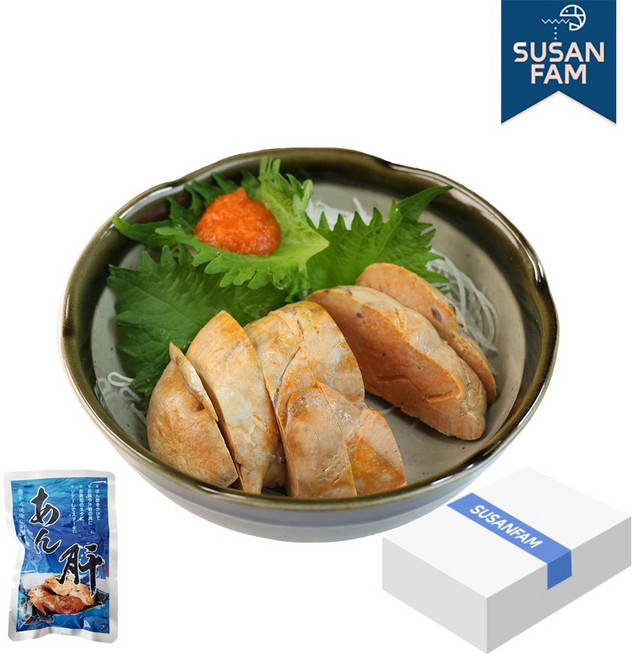 안키모 1박스 250gx20개 원물 아귀간 바다의 푸아그라, 20개