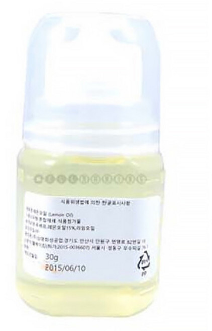 웰베이킹 레몬오일 30g (소분), 1개