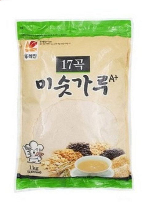 뚜레반 17곡 미숫가루, 1kg, 2개