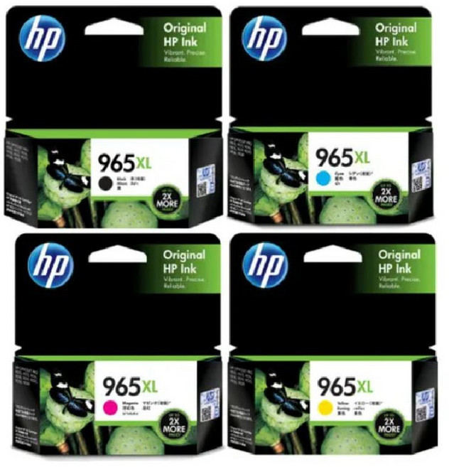 HP 965XL 四色組 高容量墨水匣, 1個