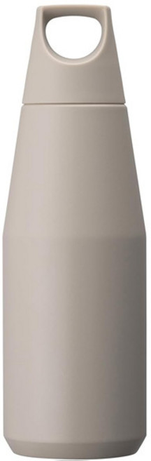 KINTO TRAIL TUMBLER 律動保溫瓶580ml 不鏽鋼 手提, 1個, 米色, 米色