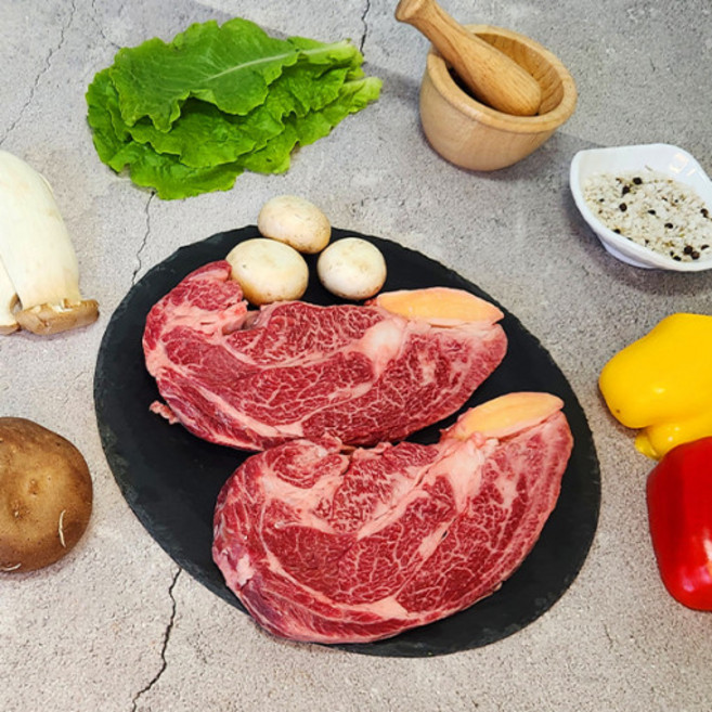 꽃등심 한우 1++ 9등급 거세 (여행 캠핑용), 1개, 200g