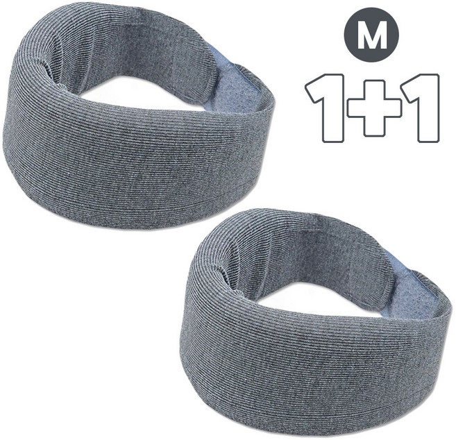 1+1 모완비 문정 소프트칼라 목깁스 여행용 기내용 목보호대 M